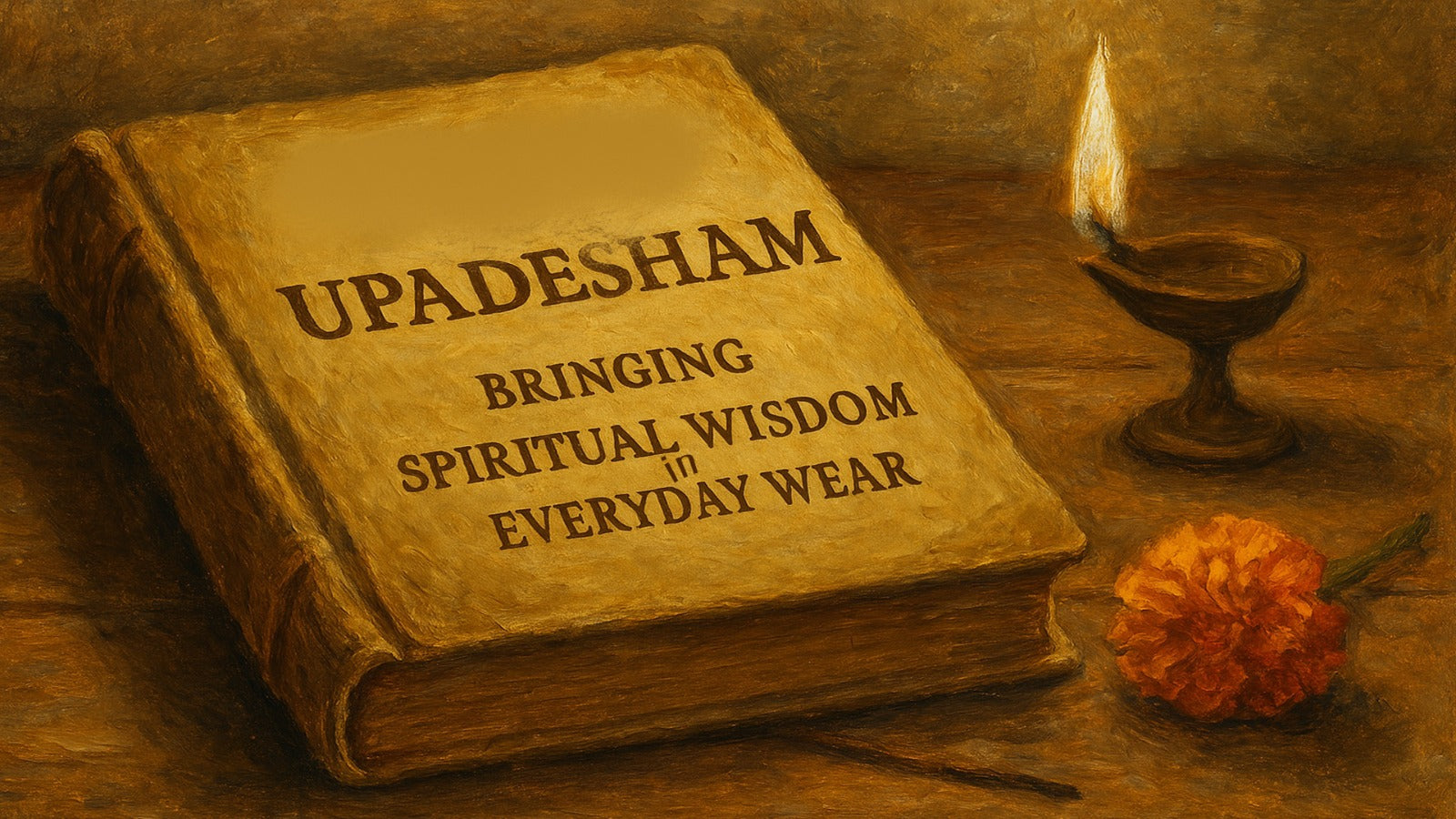 Upadesham: Bringing Spiritual Wisdom to Everyday Wear