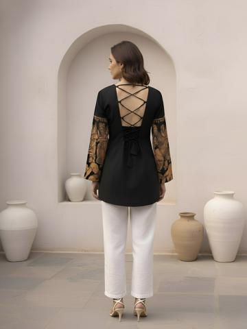 Ram Darbar Printed Flex Kurti – Grace of Dharma