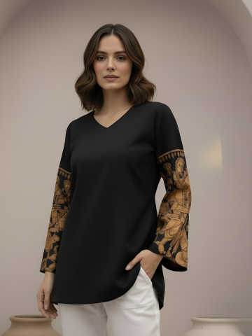 Ram Darbar Printed Flex Kurti – Grace of Dharma