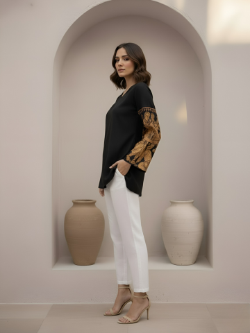 Ram Darbar Printed Flex Kurti – Grace of Dharma