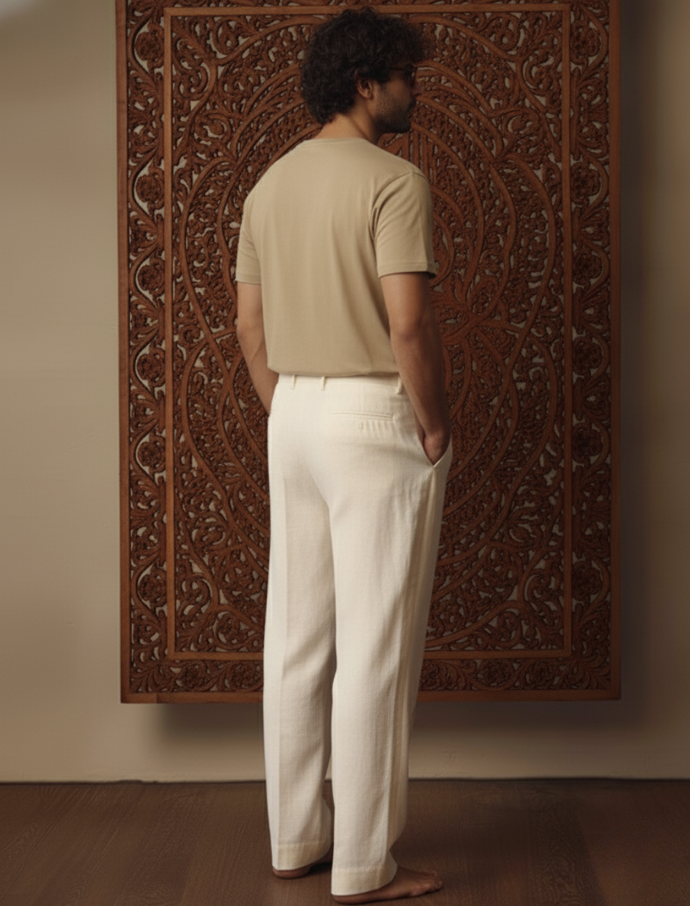 Meditative Energy Gold Finish T-Shirt  Upadesham