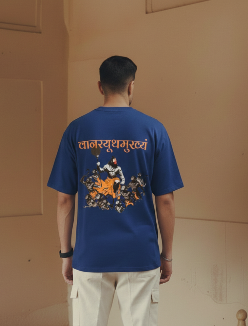 Vanar Yuthmukhyam T-Shirt – Strength of Devotion | Upadesham