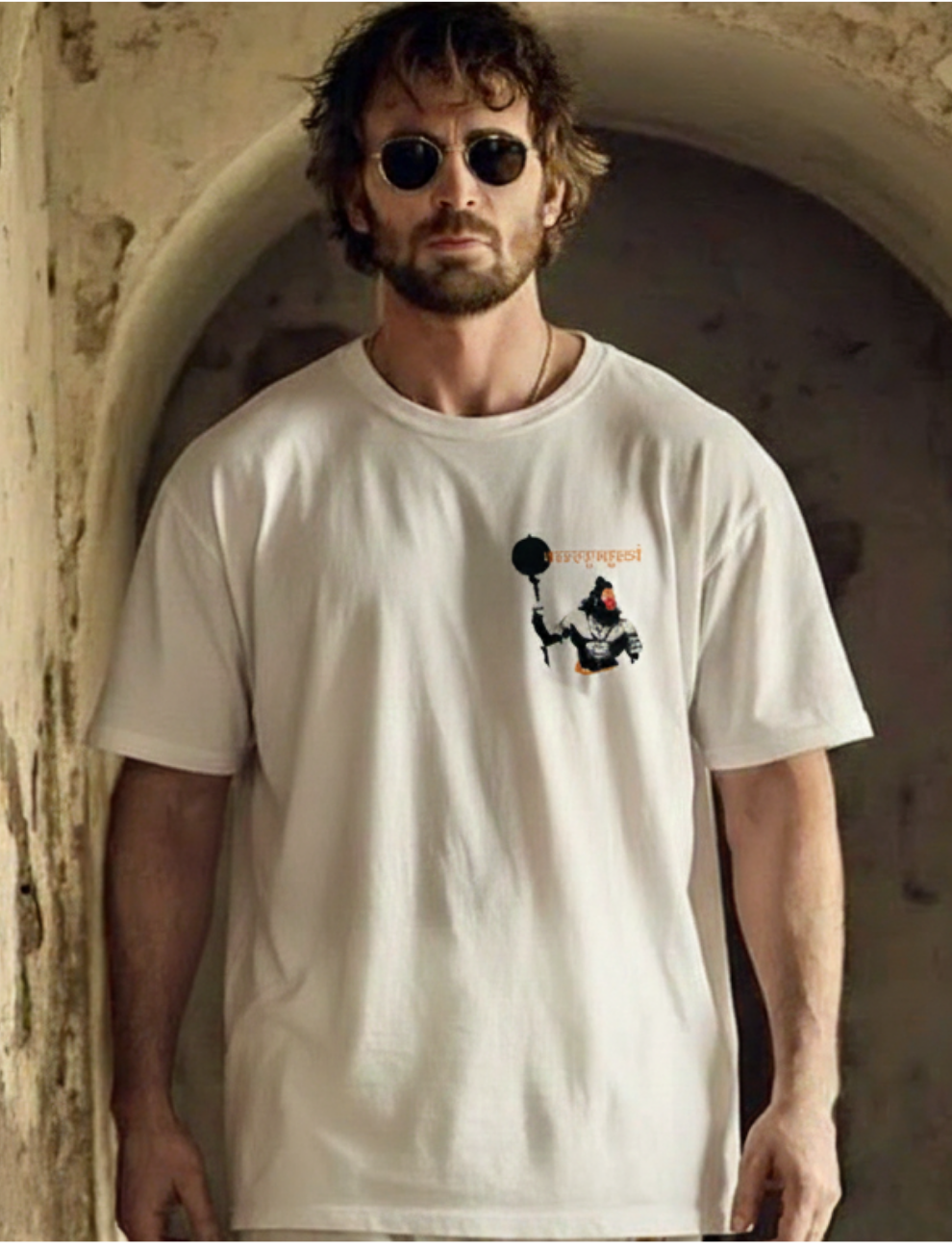 Vanar Yuthmukhyam T-Shirt – Strength of Devotion | Upadesham