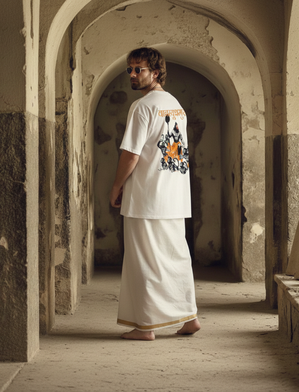 Vanar Yuthmukhyam T-Shirt – Strength of Devotion | Upadesham