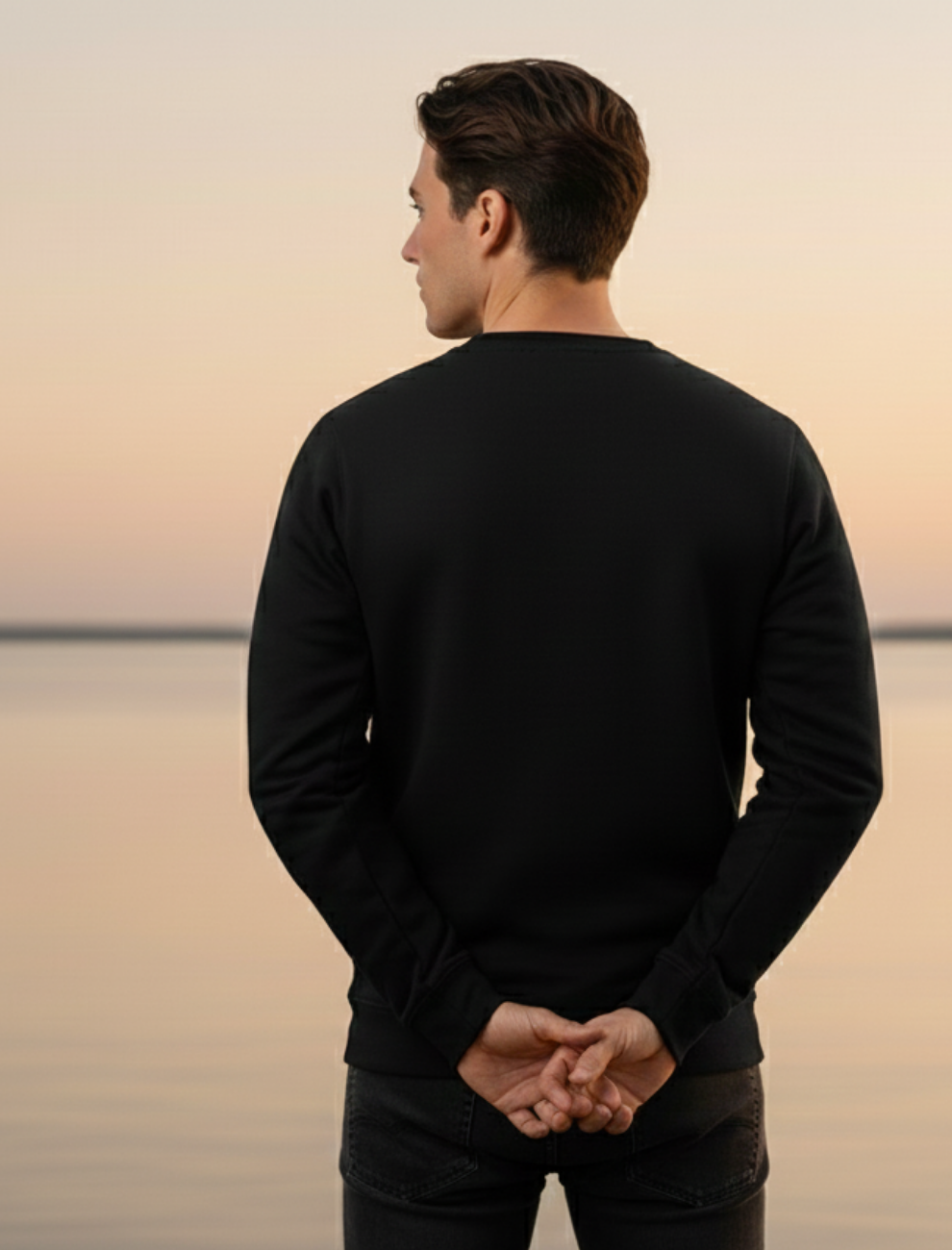 Yogic Awareness Terry Sweatshirt – Inner Stillness