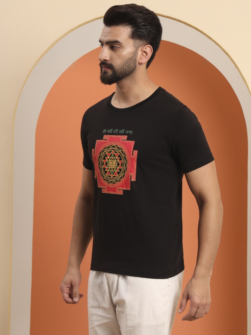 Shree Yantra Sacred Geometry T-Shirt