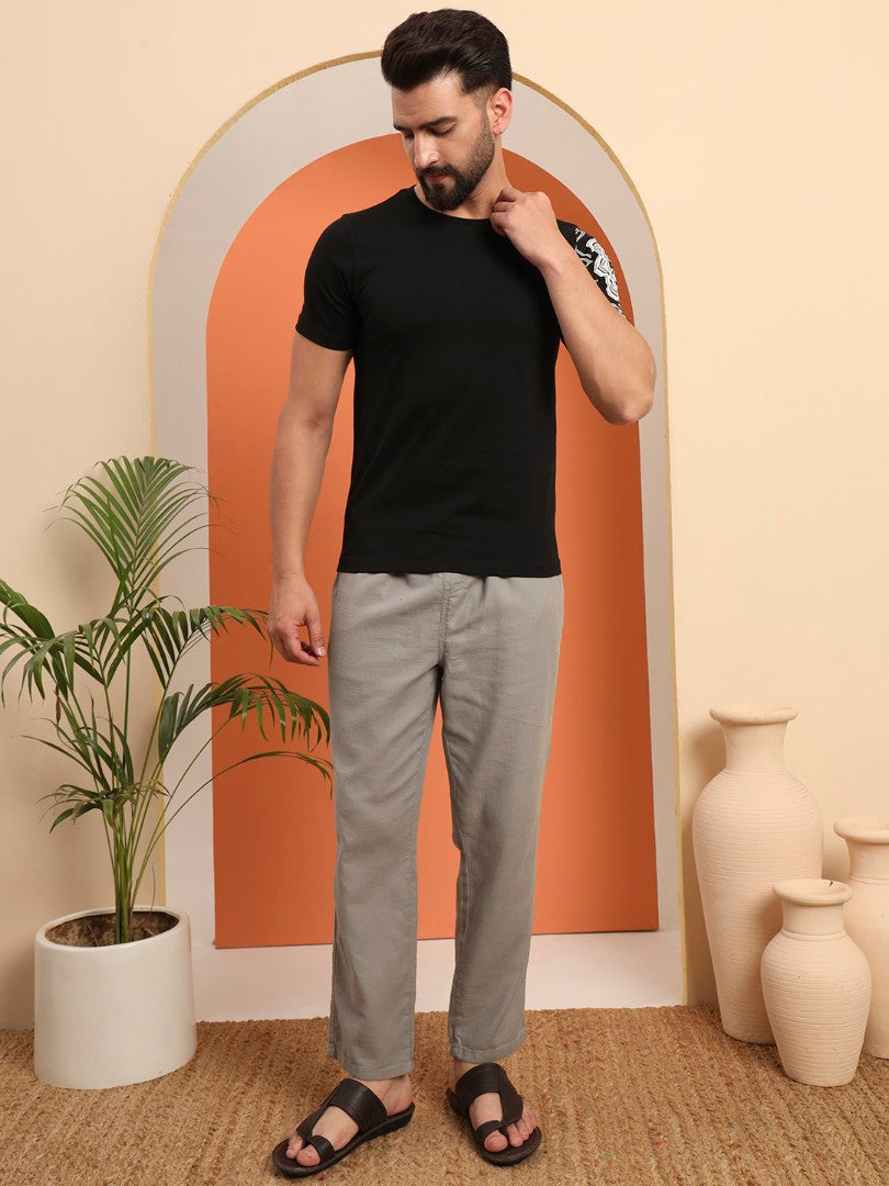 Laxhmi Yantra sleeve printed T-shirt