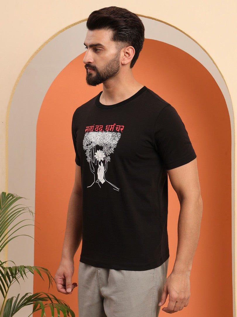 Speak Truth, Follow Righteousness Men T-Shirt