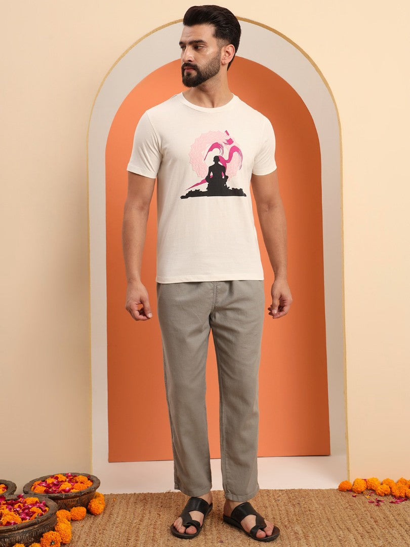 Crown Chakra Men T-shirt – Sahasrara Awakening