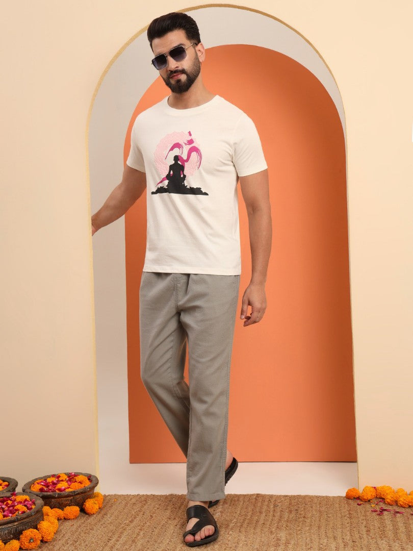 Crown Chakra Men T-shirt – Sahasrara Awakening