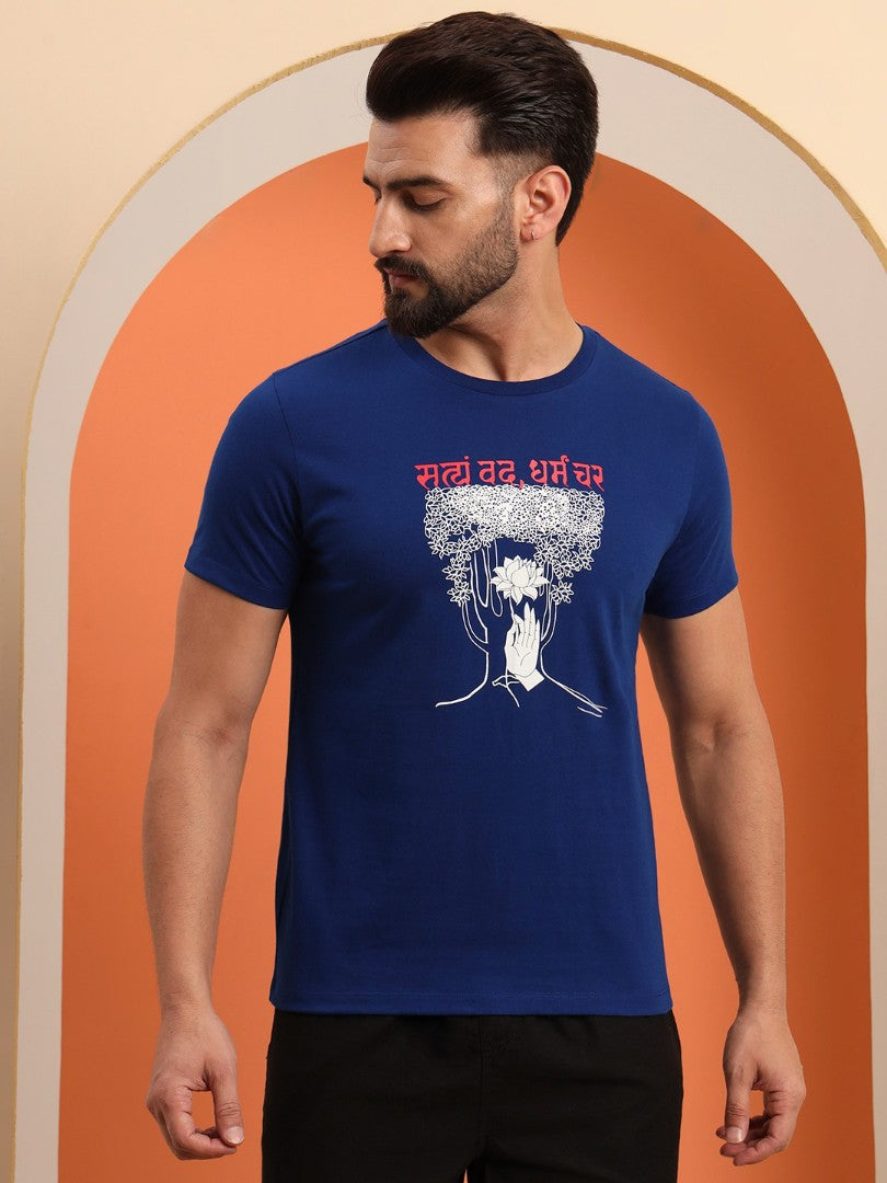 Speak Truth, Follow Righteousness Men T-Shirt