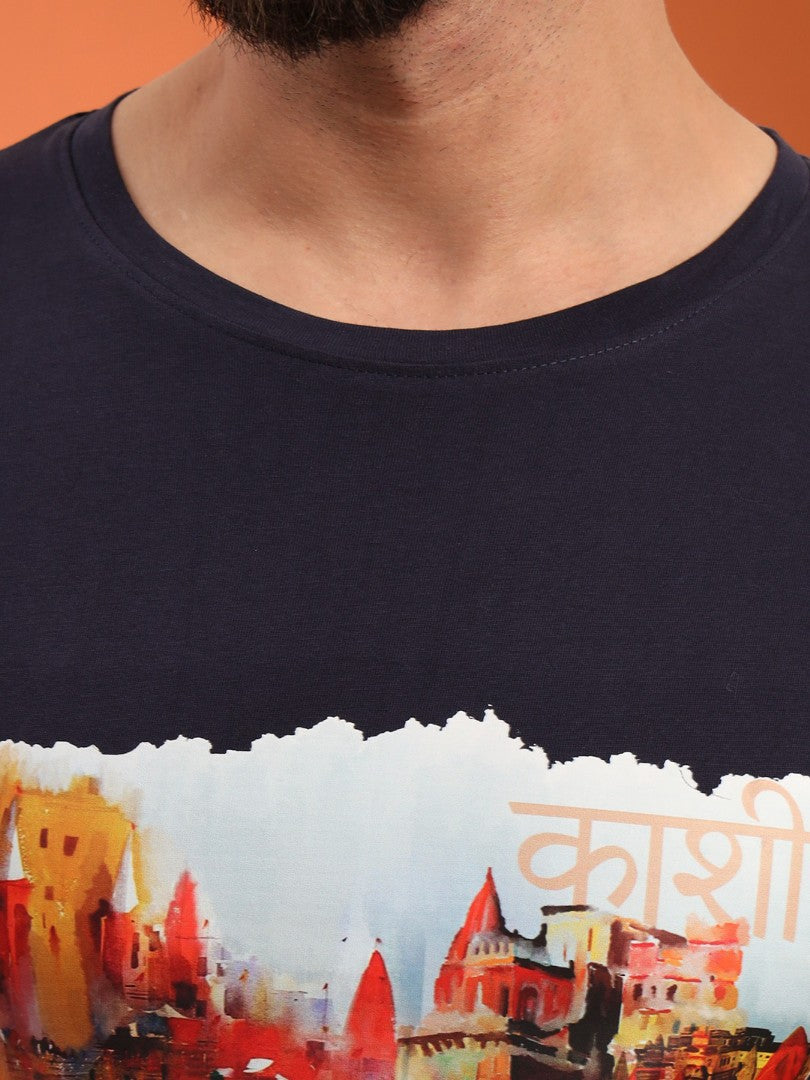 Kashi – The Eternal City Ghat Print T-Shirt