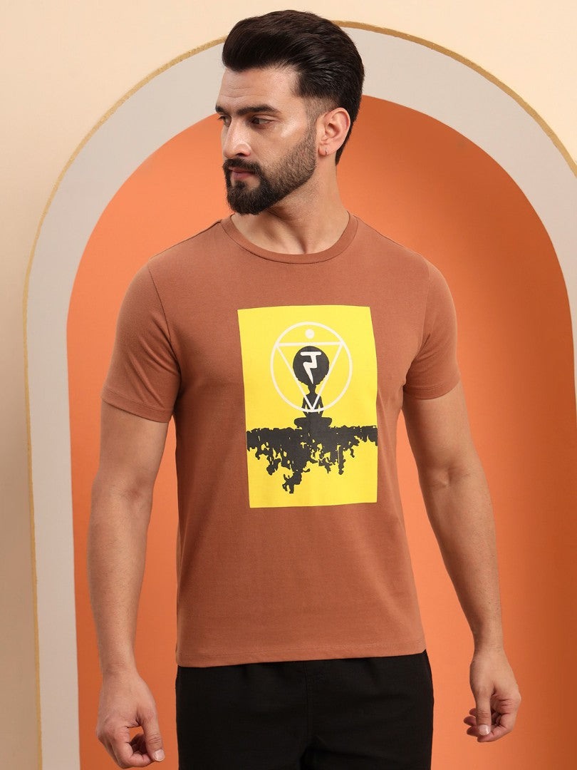 Yellow chakra Men T-shirt
