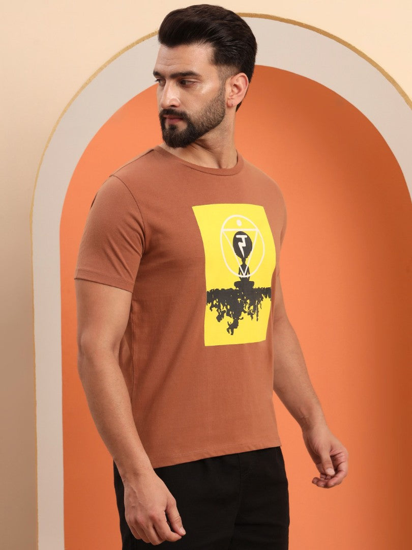 Yellow chakra Men T-shirt