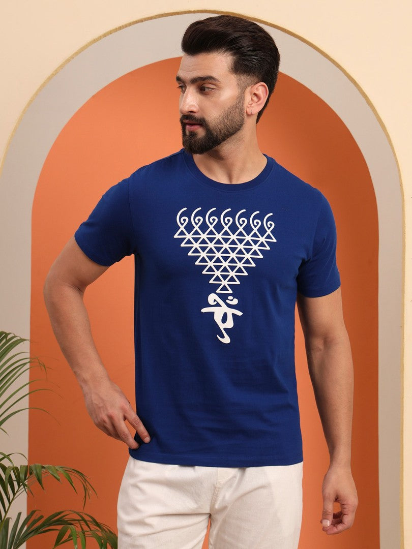 Saraswati Yantra Men T-shirt – Wisdom and Knowledge