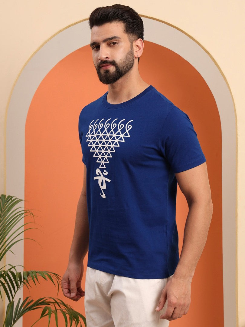 Saraswati Yantra Men T-shirt – Wisdom and Knowledge