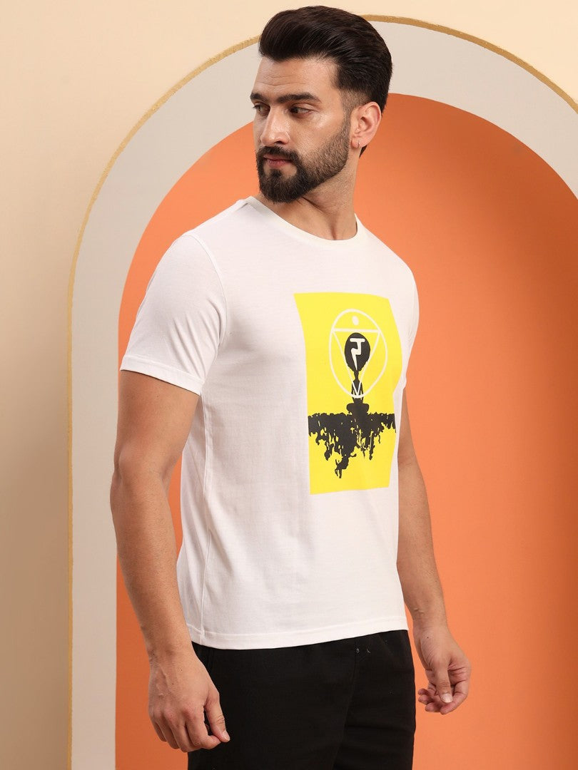 Yellow chakra Men T-shirt