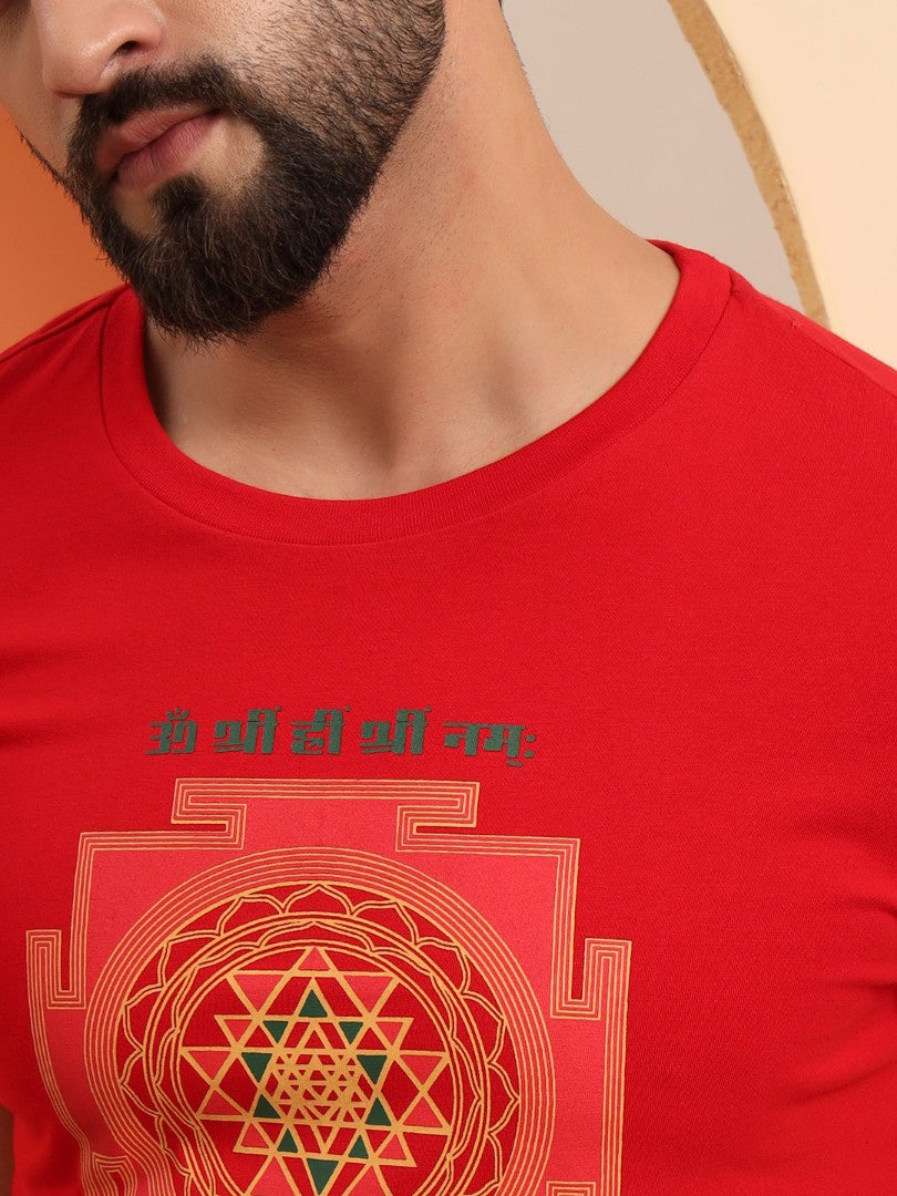 Shree Yantra Sacred Geometry T-Shirt