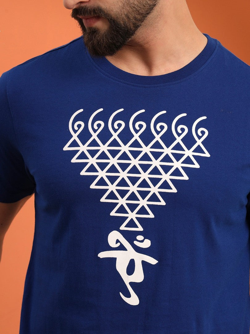 Saraswati Yantra Men T-shirt – Wisdom and Knowledge