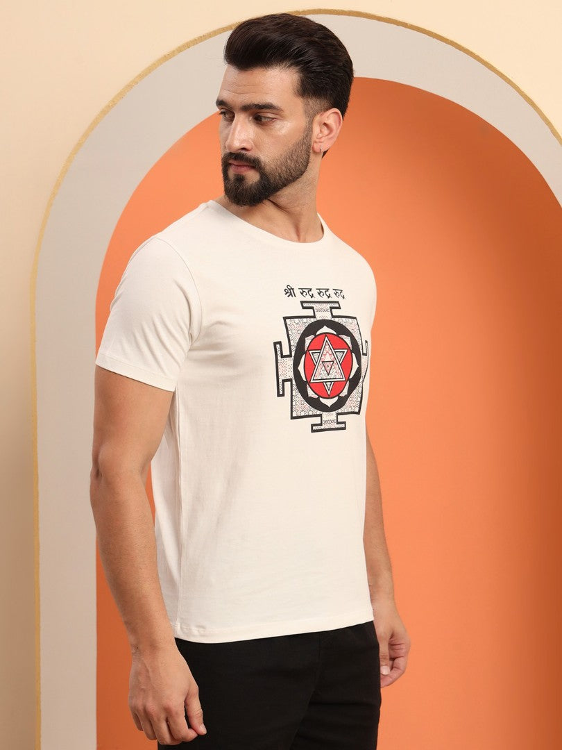 Shiv Yantra Men T-shirt – Symbol of Divine Power
