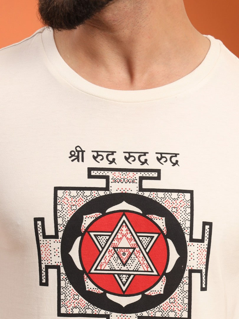 Shiv Yantra Men T-shirt – Symbol of Divine Power