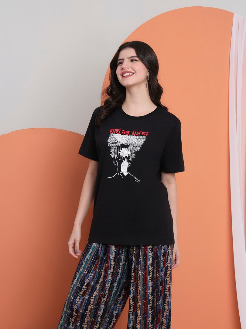 Speak Truth, Follow Righteousness Women T-Shirt