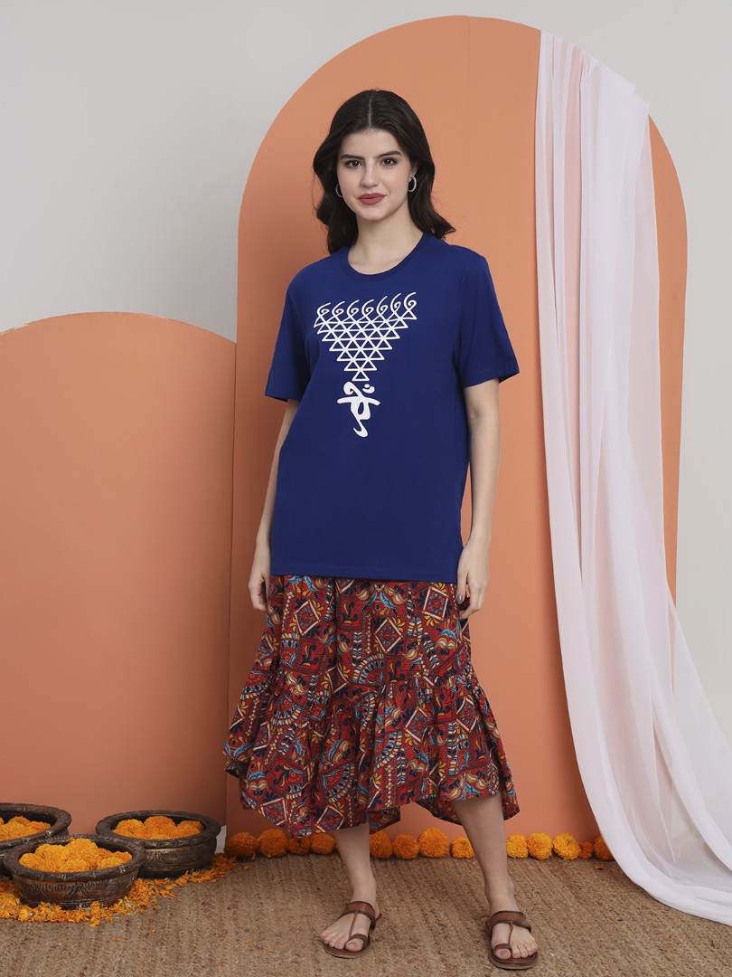 Saraswati Yantra T-shirt – Wisdom and Knowledge