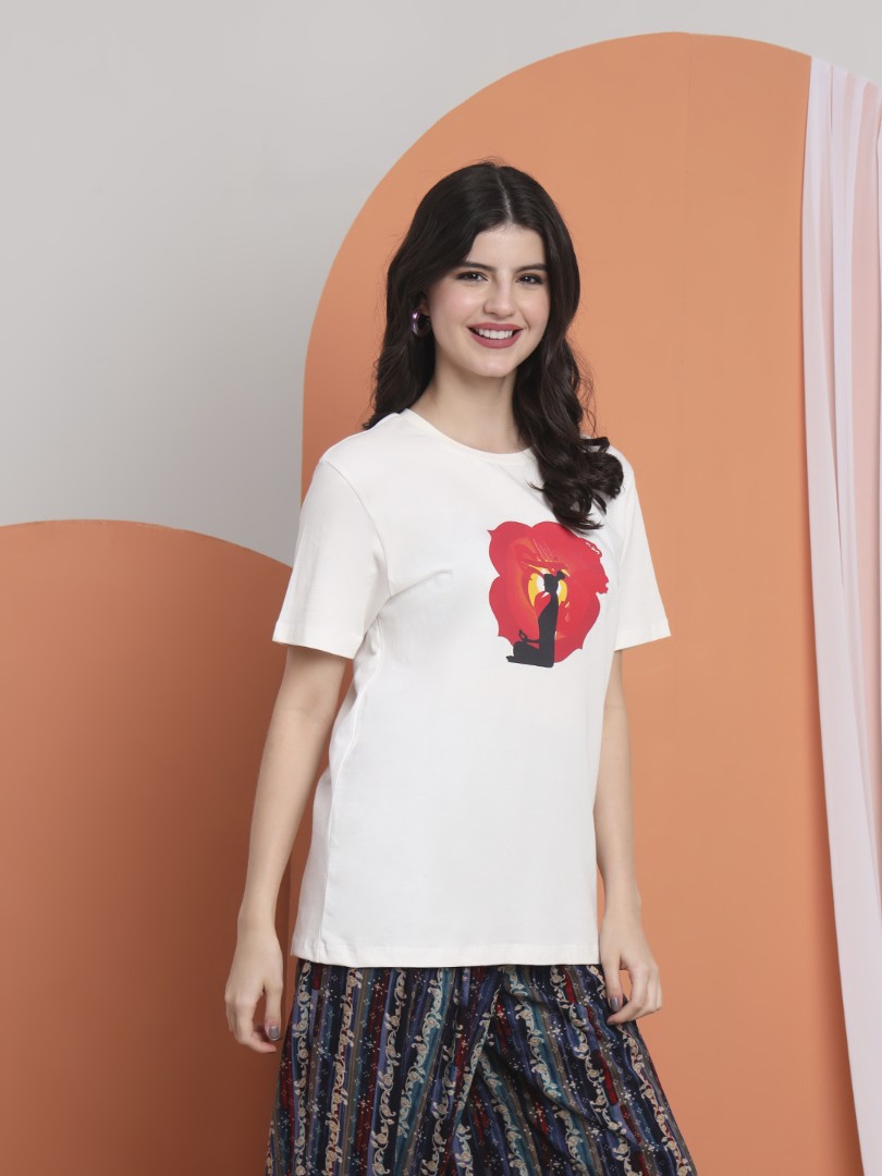Red Chakra Women T-shirt – Grounding Energy
