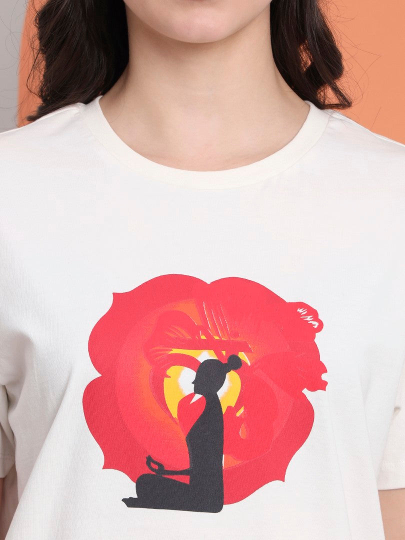 Red Chakra Women T-shirt – Grounding Energy
