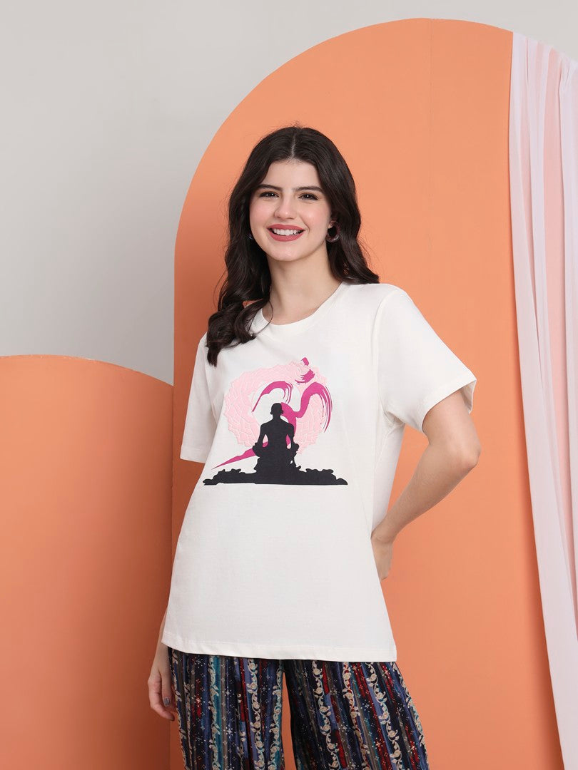 Crown Chakra Women T-shirt – Sahasrara Awakening