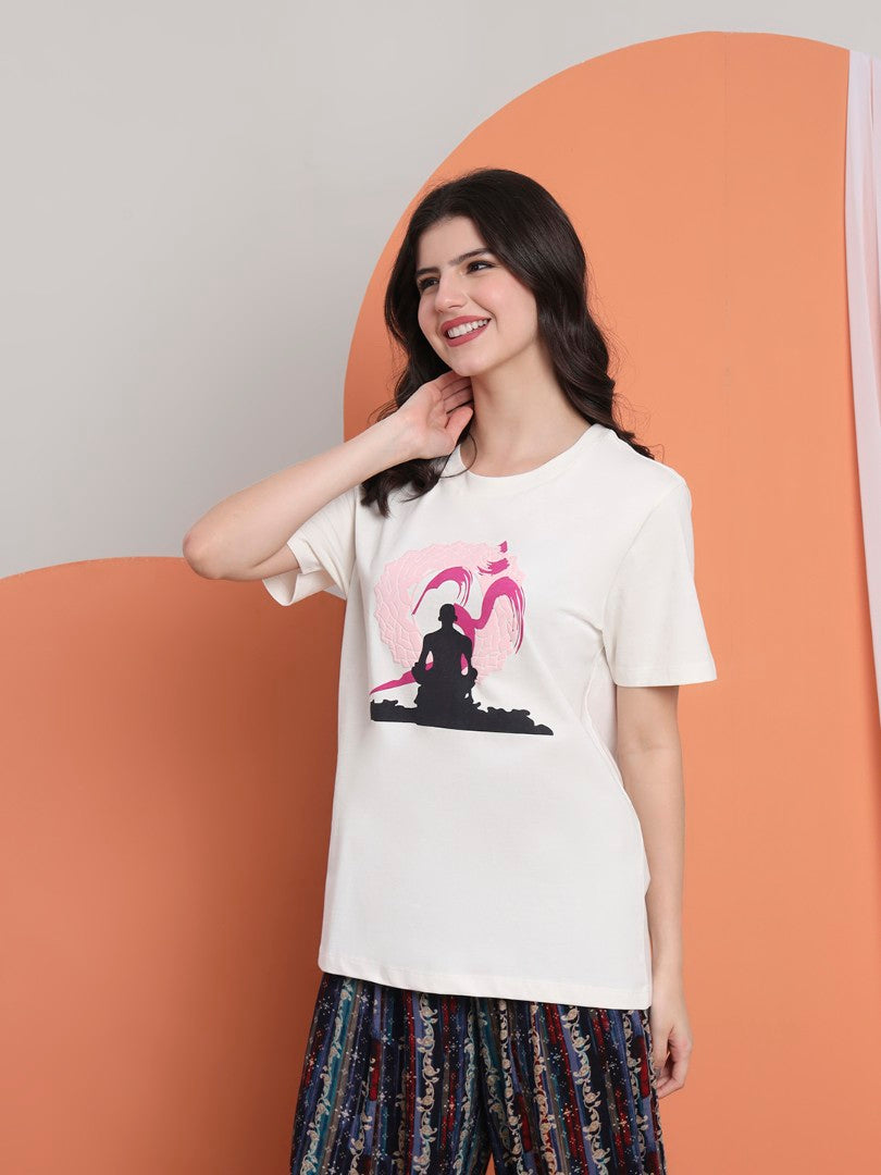 Crown Chakra Women T-shirt – Sahasrara Awakening