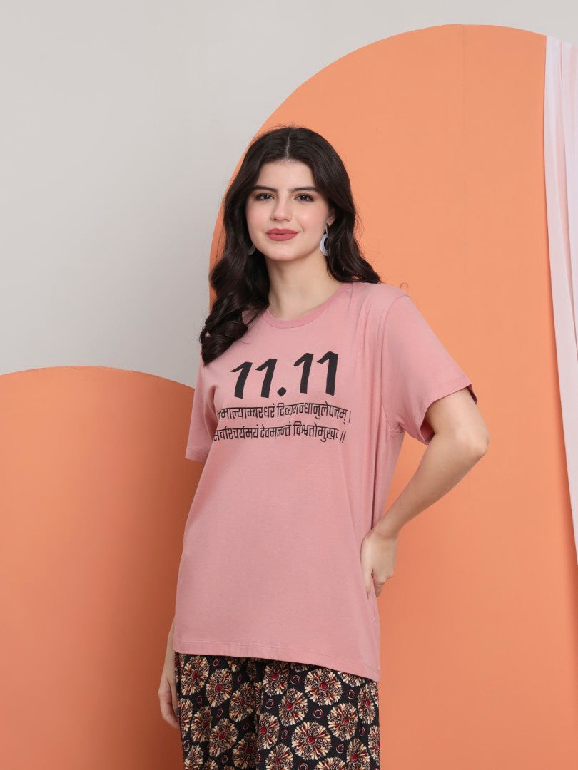11.11 Bhagavad Gita Shloka women T-shirt – Divine Knowledge