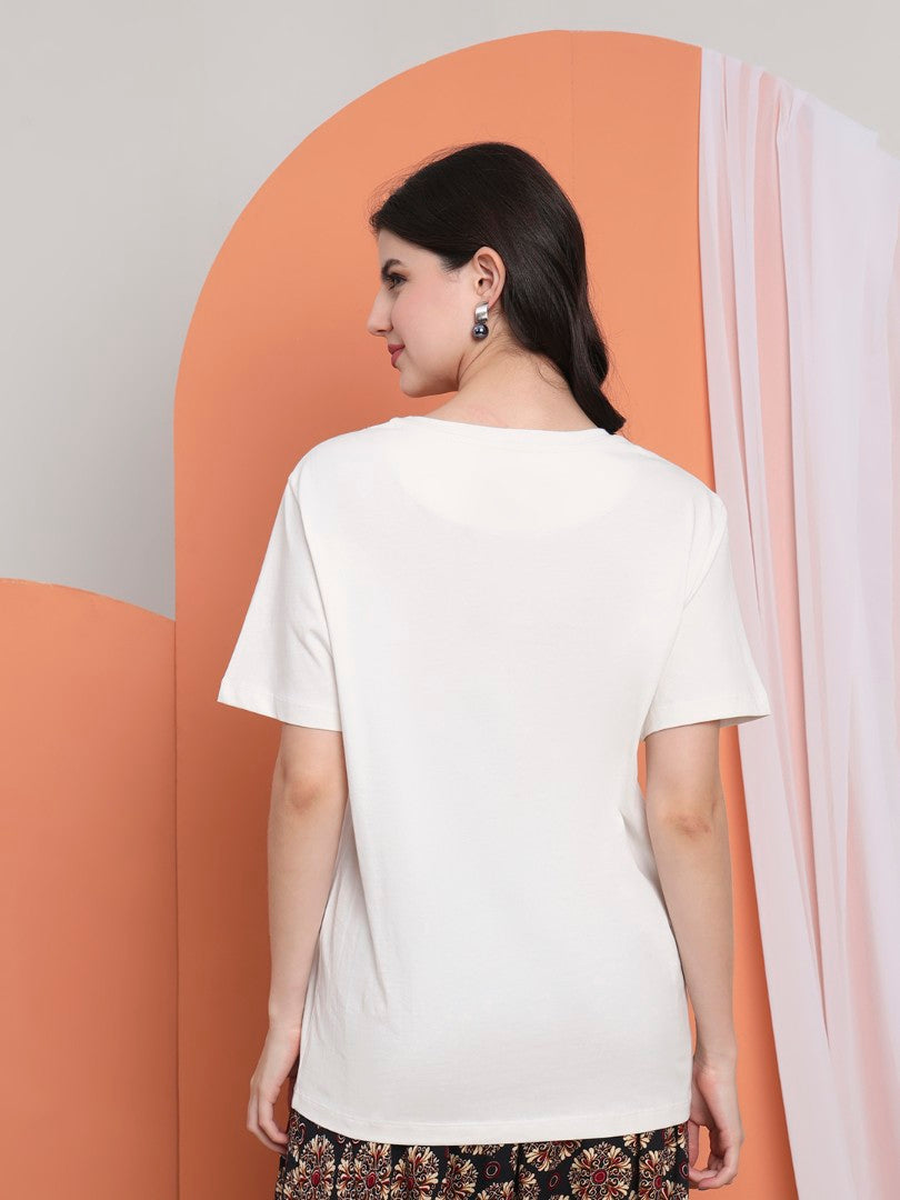 Shiv Yantra Women T-shirt – Symbol of Divine Power